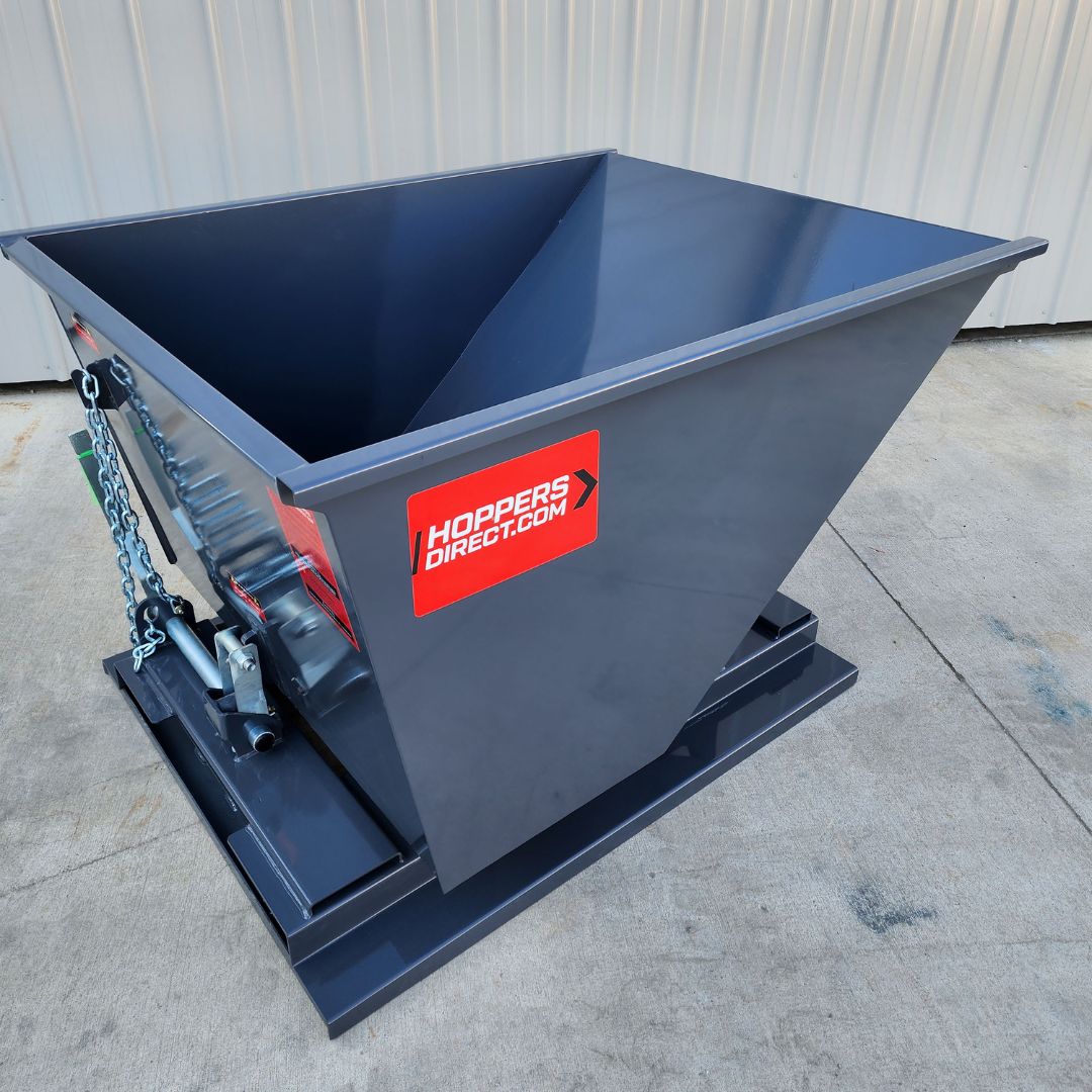 showing the capacity of a dump hopper