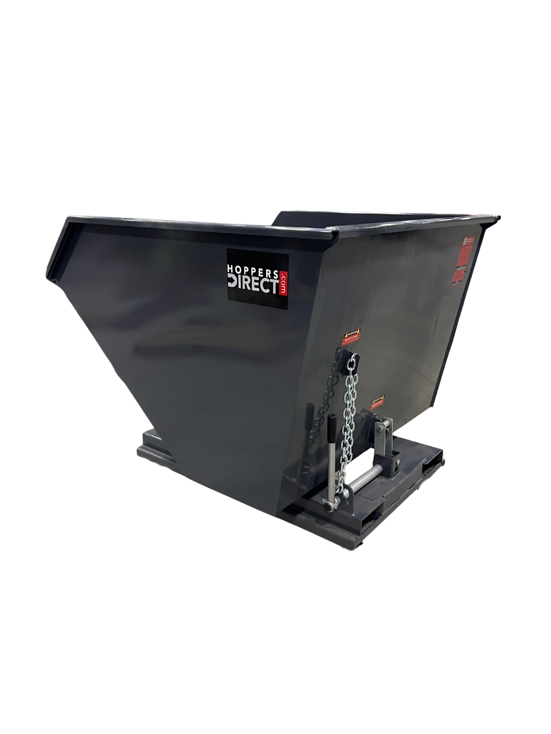 2 Yard Dump Hopper Side and Back