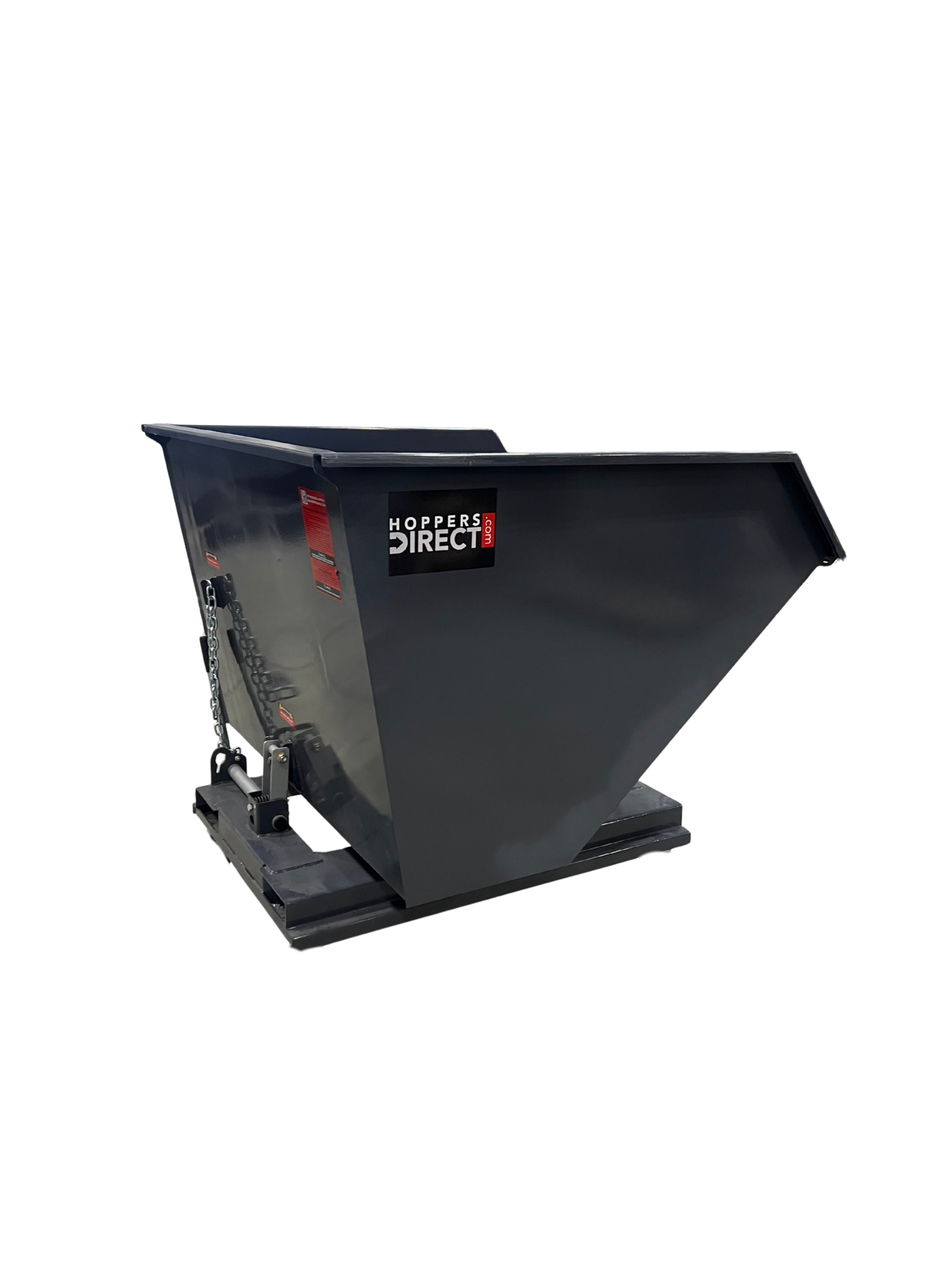 2 Yard Dump Hopper Side