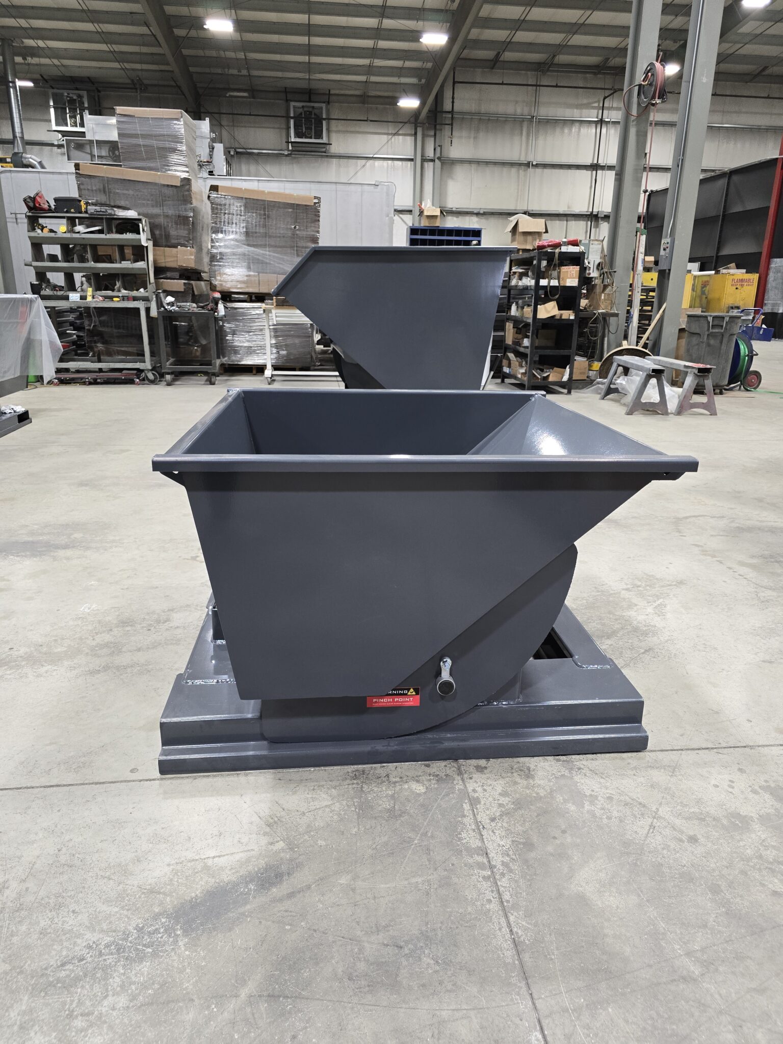 1/2 Yard Hopper | Heavy-Duty 1/2 Cubic Yard Hopper for Sale