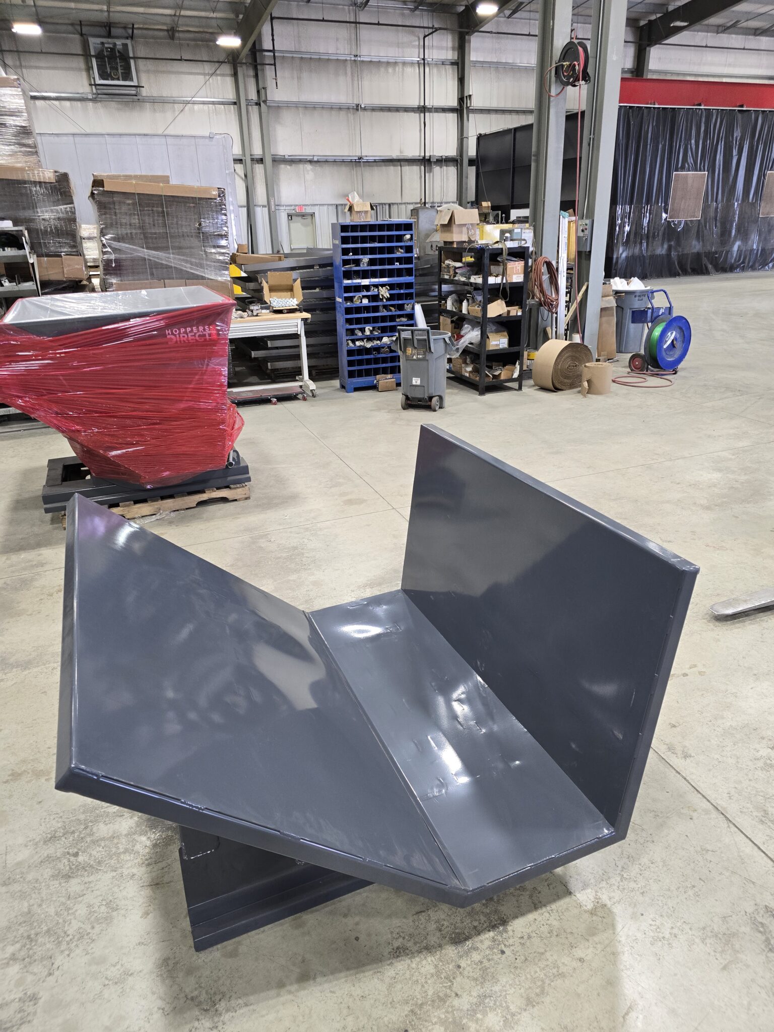 2-Yard Open-Side Hopper | Heavy-Duty & Reliable